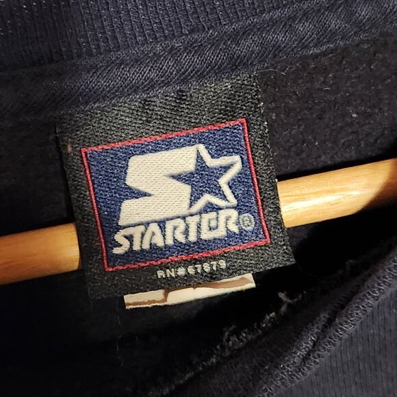 🏈 VTG 90s Starter Minnesota Vikings Sweatshirt 3XL USA Oversized 💜 - Picture 5 of 6